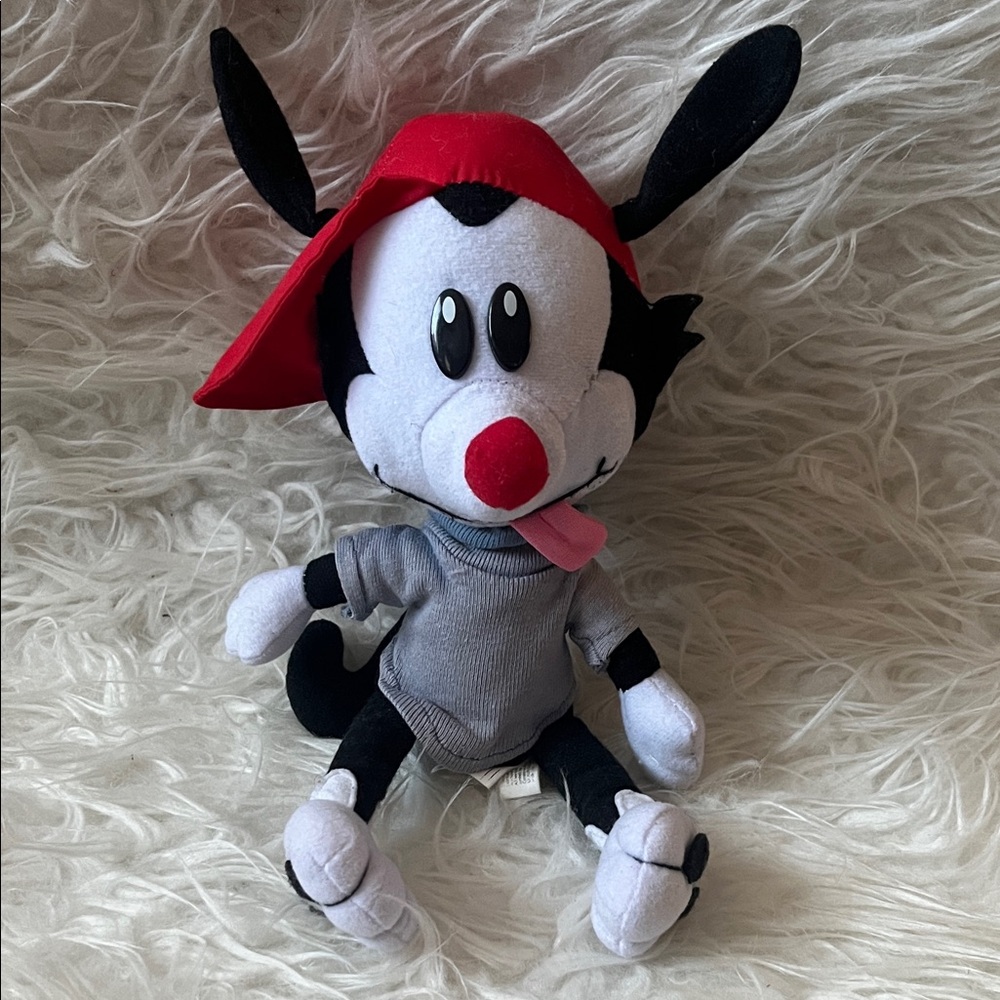 Animaniacs Wakko Vintage Cartoon Character Plush Toy 1996